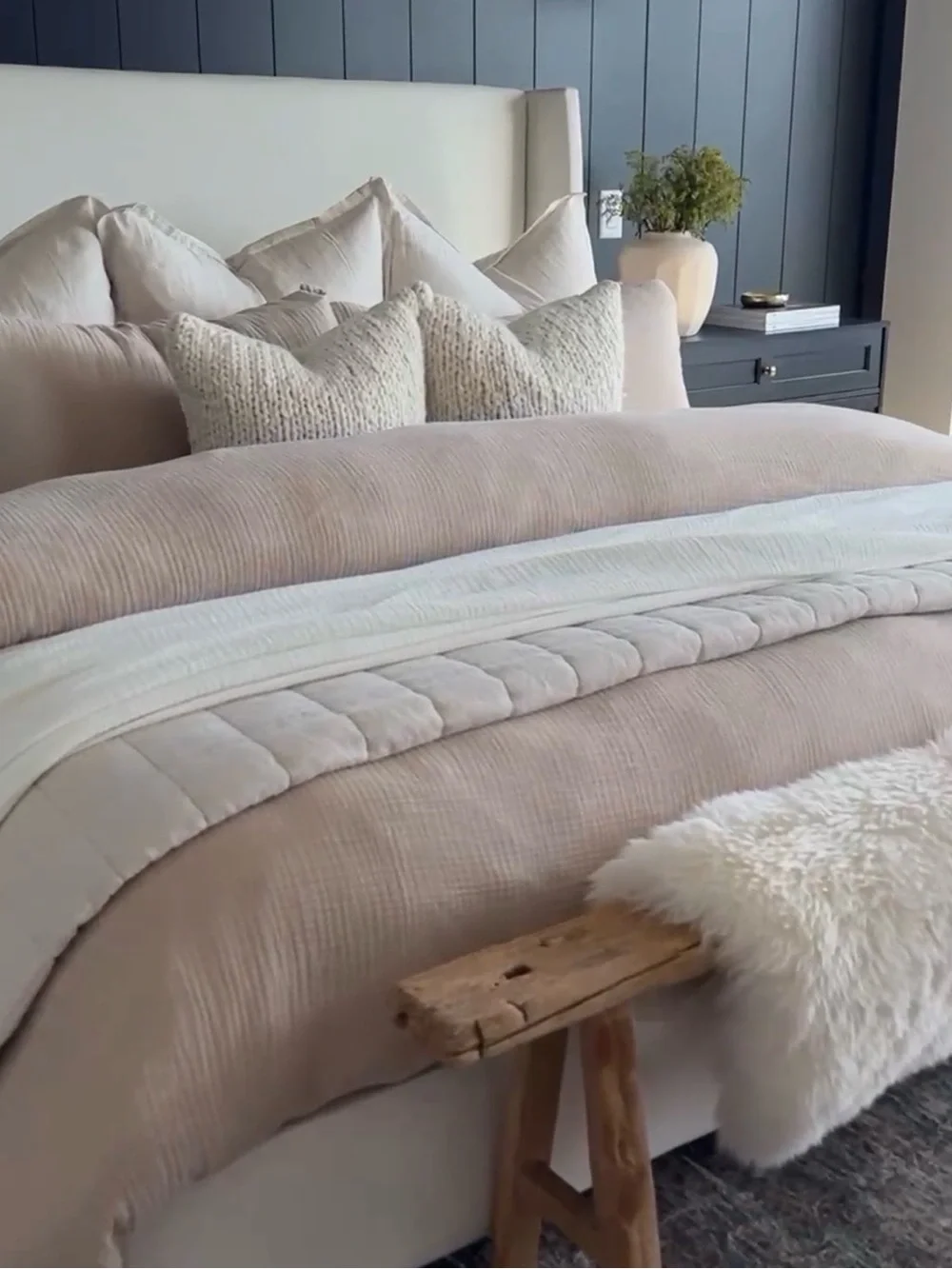 Quince Airy Gauze 100% Organic Cotton Mist Dream Quilt - Retail $150